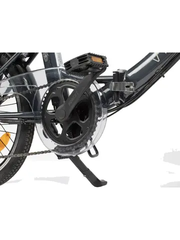 l' Escapade vouw-ebike donkergrijs