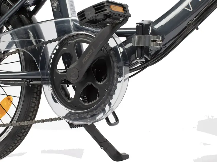 l' Escapade vouw-ebike donkergrijs