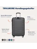 Handbagage Koffer – 38L – Donkergrijs