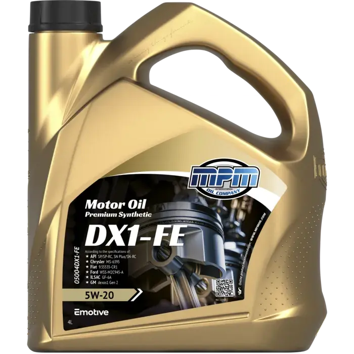 Motorolie 5w20  dx1 fuel economy premium