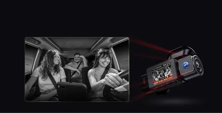 N2X Cloud 2K Wifi GPS dashcam