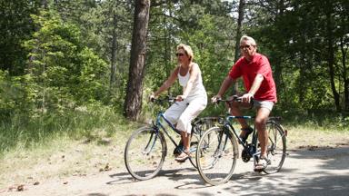 nederland_zuid-holland_noordwijk_fietsen_stel_bos