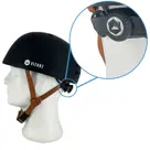 Vizorz SwitchCap fietshelm Grey woolly cap