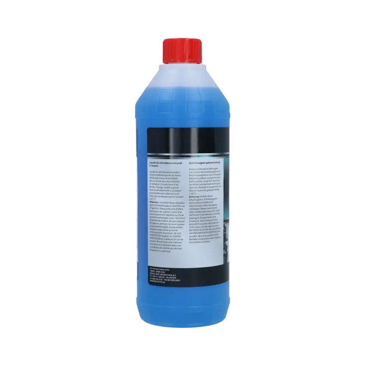 Gebruiksklare koelvloeistof 1 liter voor radiator