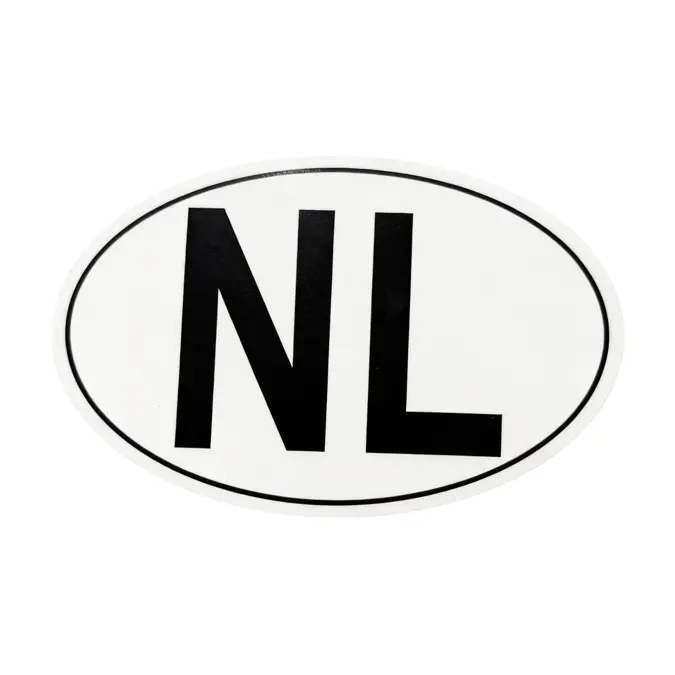 NL sticker landcode