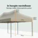 LifeGoods Partytent – 3x6 m