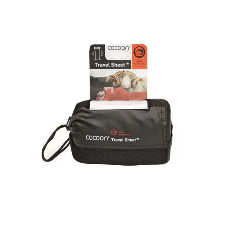 Reislaken 100% Merino Wol - Zwart