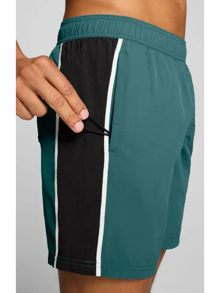 Mid Shorts - Crinkle - Heren - Zwembroek