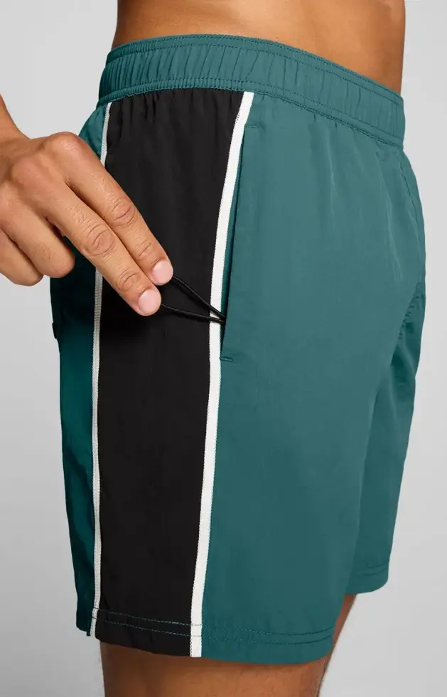 Mid Shorts - Crinkle - Heren - Zwembroek
