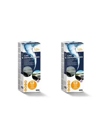 Auto Vochtvanger - 2x - 1000 gram - herbruikbaar