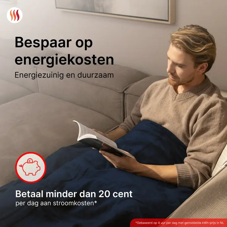 Elektrische Bovendeken XL - 160x120 cm