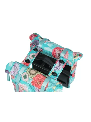 Basil Dubbele Fietstas Bloom Field Double Mik