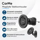 MagSafe Telefoonhouder Auto - Zwart