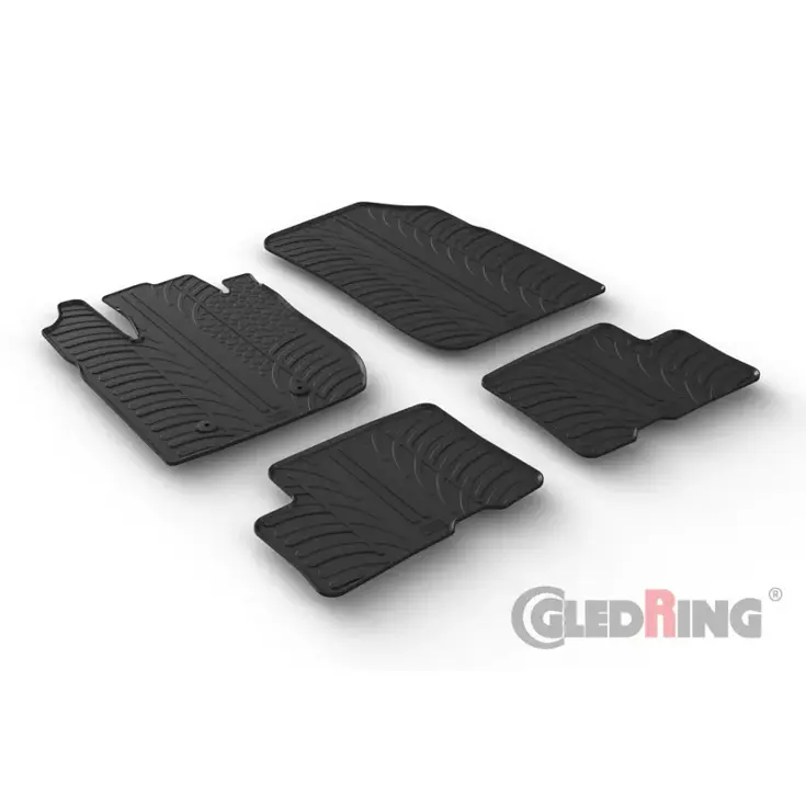 Chevrolet Aveo 2006-2011 - Rubbermatten - Gledring