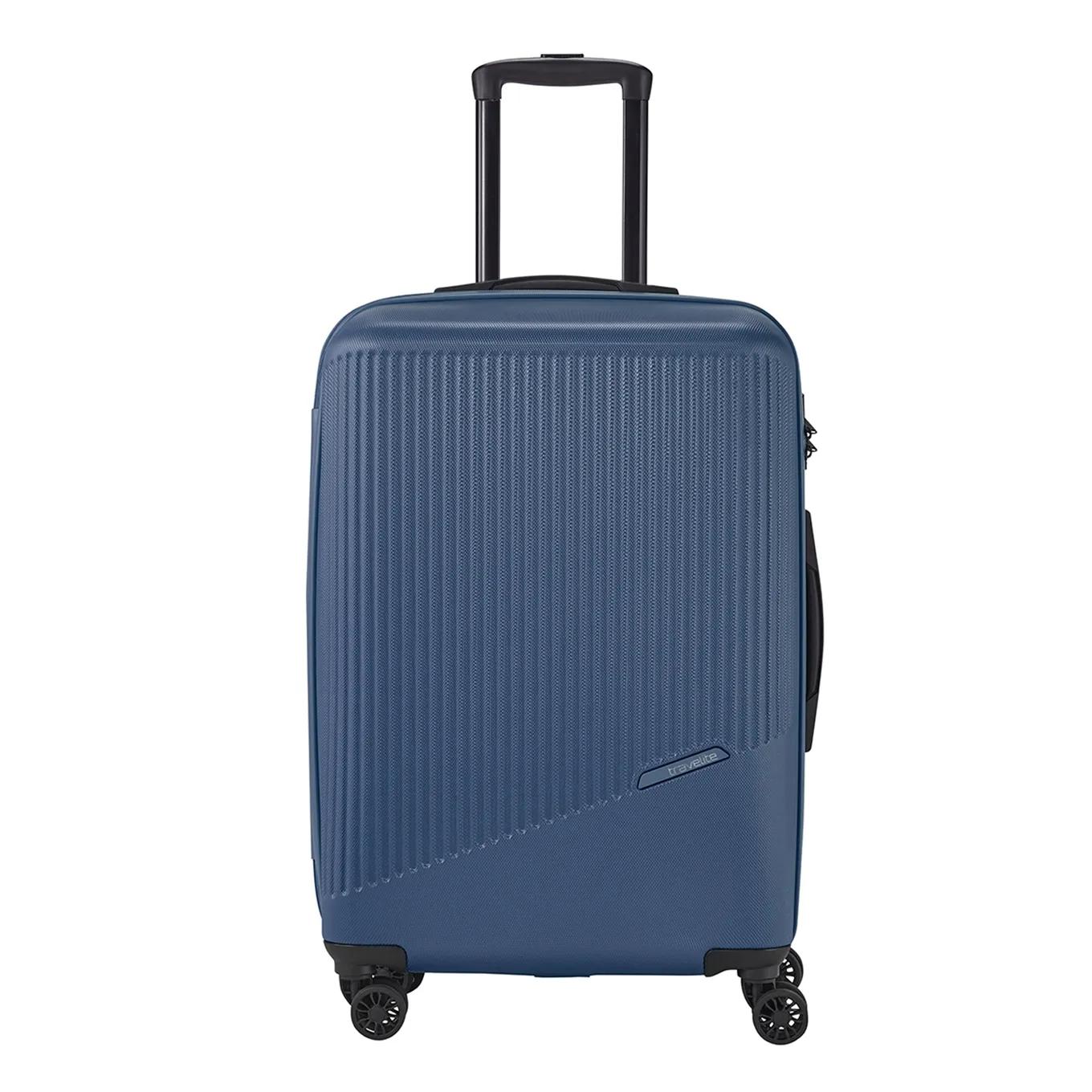 Travelite  Bali 4 Wiel Trolley M blue Blauw  Blauw main product image