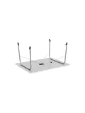 Campingtafel Verstelbaar 100x70 cm