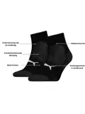 Cushioned - 6 paar - Quartersokken