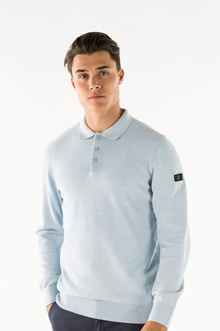 Heren Brad Knitted Polo