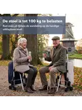 Boodschappentrolley 35L - Trapwielen