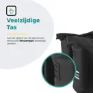 Voltano Dubbele Fietstas Rolltop E-bike Pro