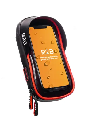 R2B Telefoonhouder Fiets Waterdicht - Rood