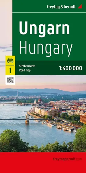 Wegenkaart Hongarije