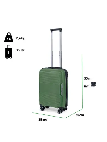 Swinger Harde handbagage Koffer 55cm