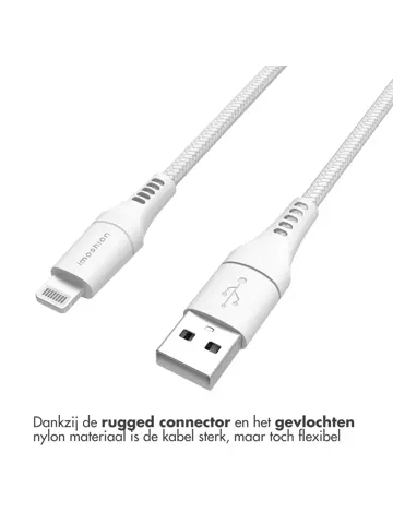 imoshion Lightning naar USB kabel 3 meter