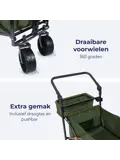 LifeGoods Bolderkar - Tot 120KG - 90L