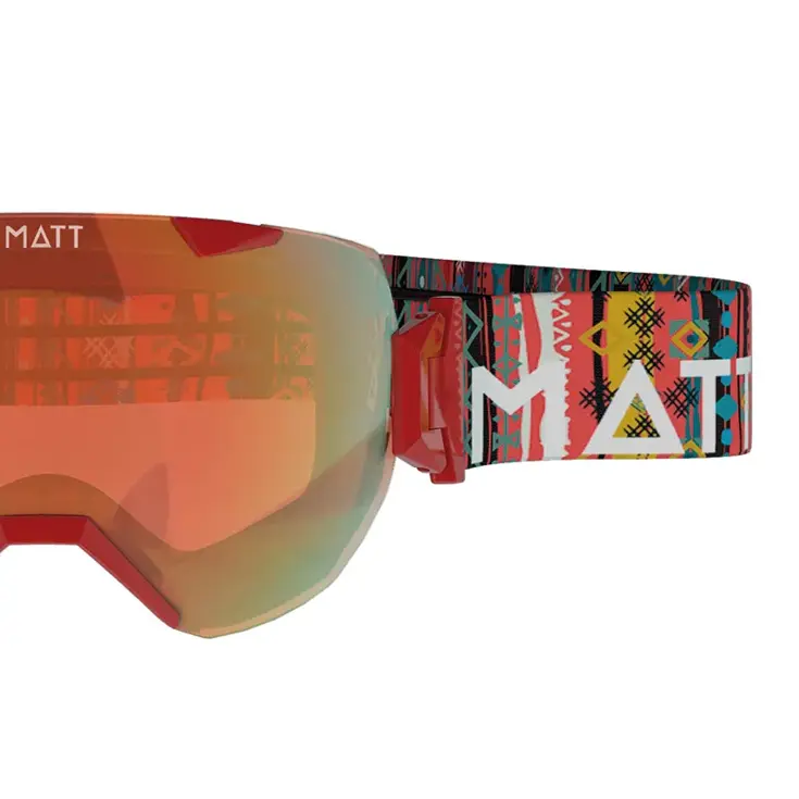 Skibril Synchro Tribands Red