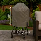 Ronde barbecuehoes 65x70 cm waterdicht