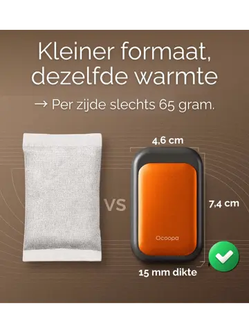 Herbruikbare Magnetische Handwarmers Oplaadbaar