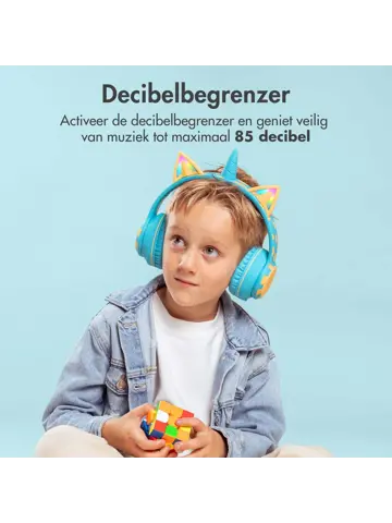 Kinder Koptelefoon Unicorn