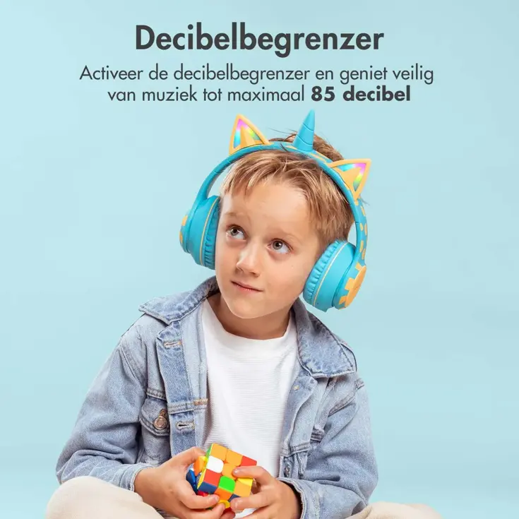 Kinder Koptelefoon Unicorn