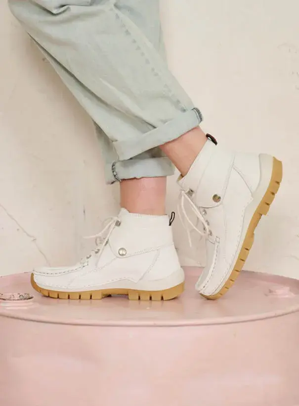 Jump Summer - Hoge veterschoenen dames