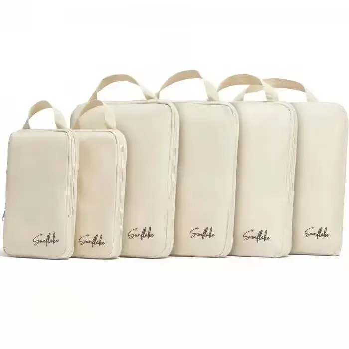 Compressie Cubes 6-delige Set - Beige