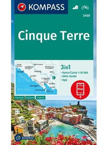 Wandelkaart WK2450 Cinque Terre
