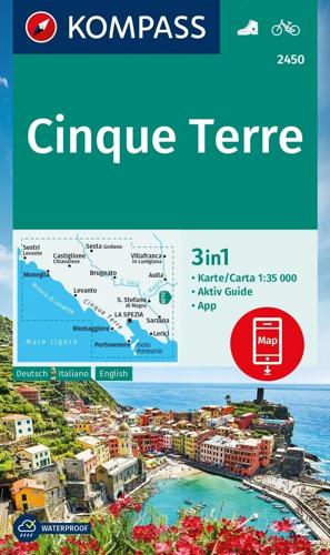 Wandelkaart WK2450 Cinque Terre