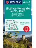 Wandelkaart WK078 Südtiroler Weinstrasse