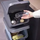 Sigma home - Prullenbak met deksel - 30L