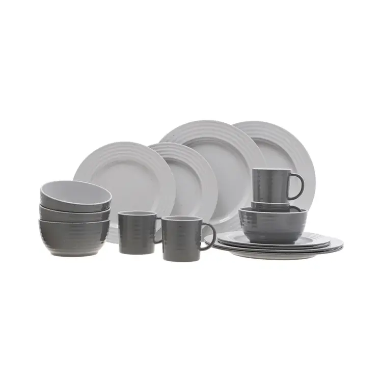 Rota serviesset grey 16-delig