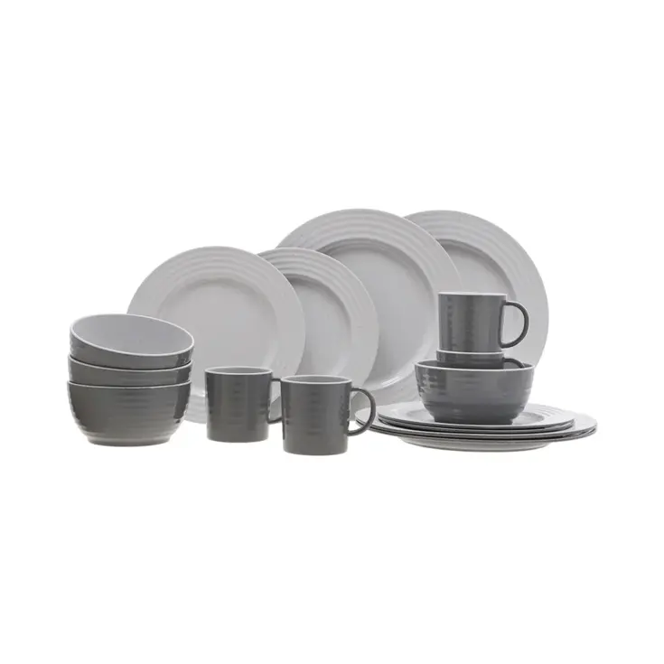 Rota serviesset grey 16-delig