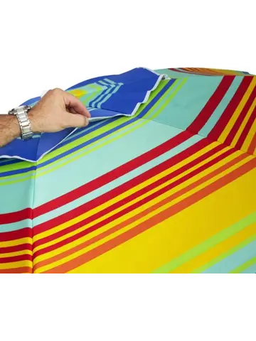 Eurotrail Strand Parasol Regenboog Ø 160 cm