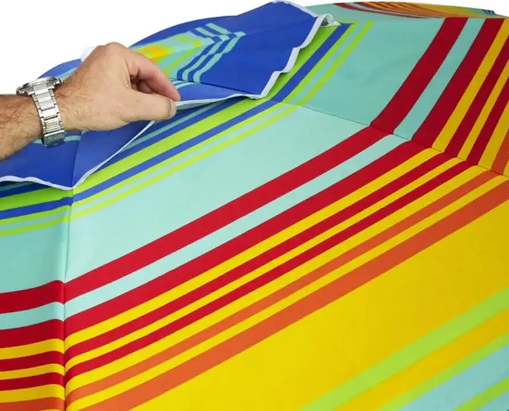 Eurotrail Strand Parasol Regenboog Ø 160 cm