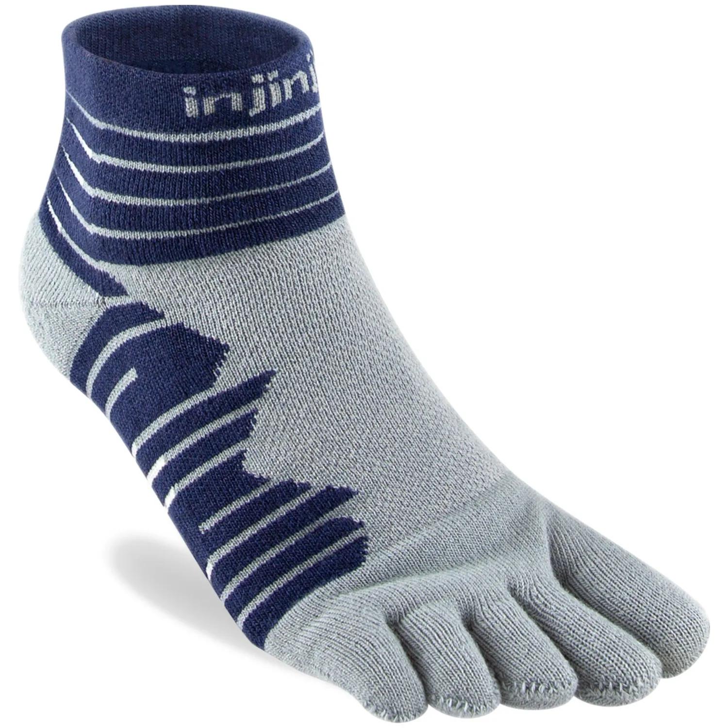 Injinji  Ultra Run Mini-Crew  sokken  Kobalt blauw main product image