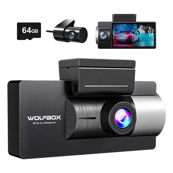 i17 3CH 4K Wifi GPS 64gb dashcam