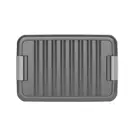Kis W Opbergbox S - 15L - transparant/grijs