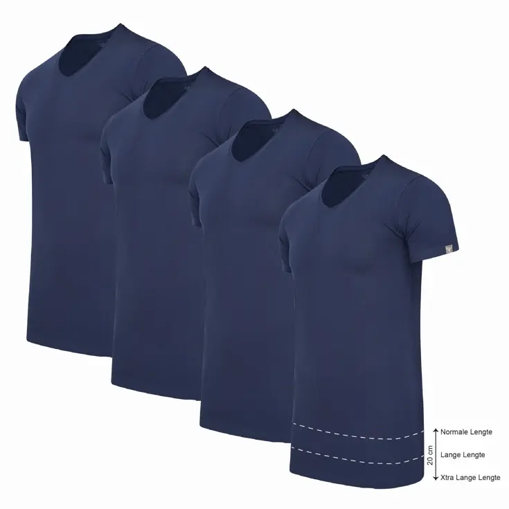 Heren 4-Pack T-shirt