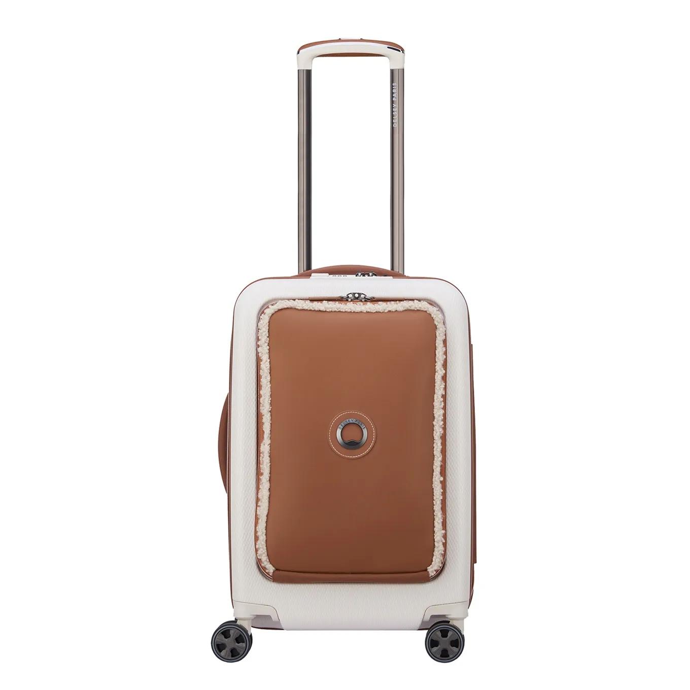 Delsey  carryon s expandable trolley 55 fleece  Wit main product image