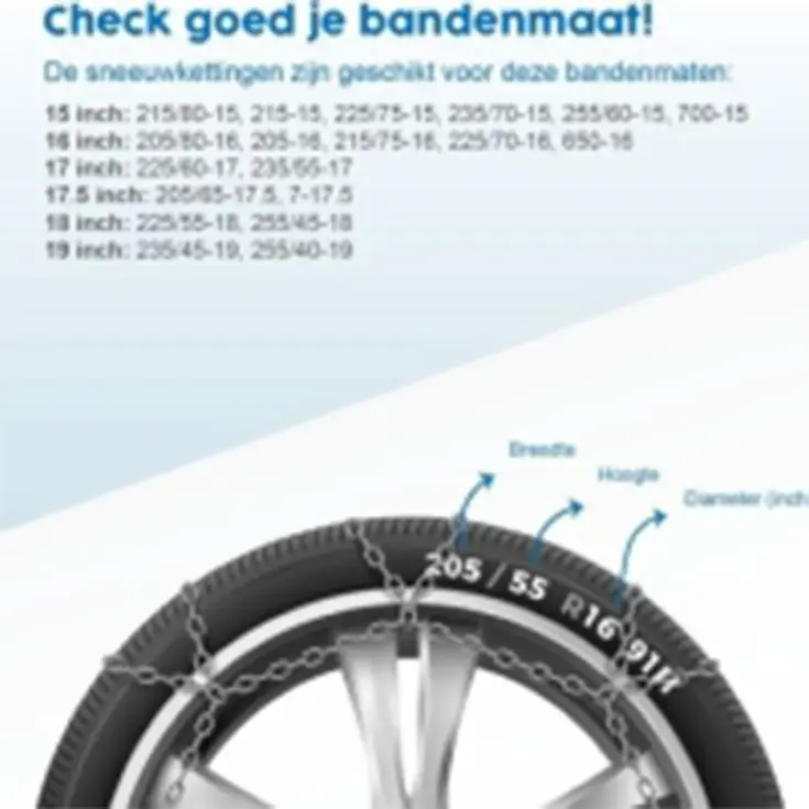 ProPlus Sneeuwkettingen - KNN95